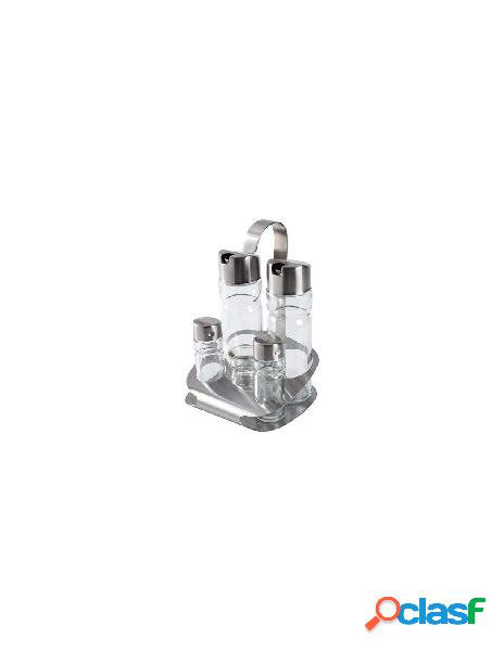 Ilsa - olio aceto sale pepe ilsa 1250000 acciaio lucido