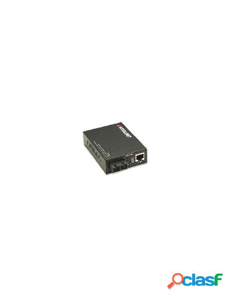 Intellinet - convertitore rj45 - fibra sc fast ethernet