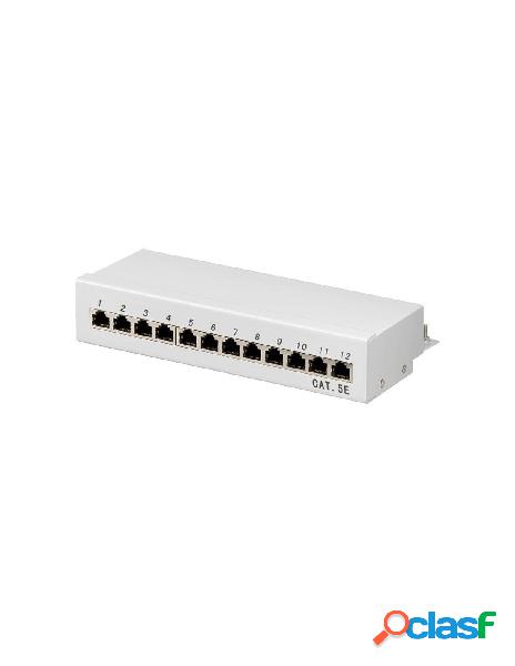 Intellinet - pannello patch 12 porte cat. 5e stp