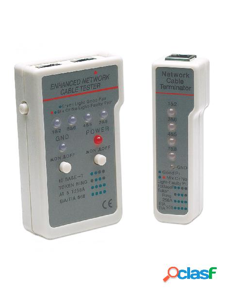 Intellinet - tester multifunzione per cavi di rete rj45 /