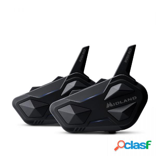 Interfono bluetooth Midland BT RUSH RCF Doppio