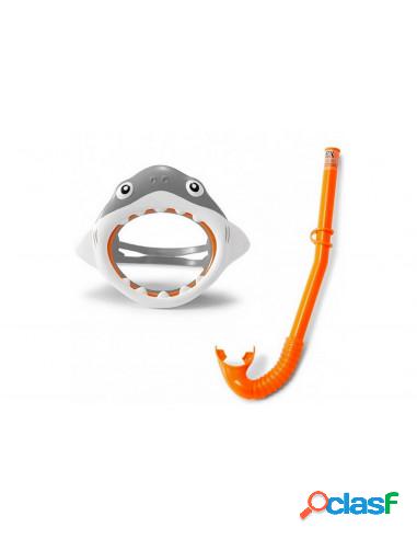 Intex - Maschera Sub Con Boccaglio Squalo Intex
