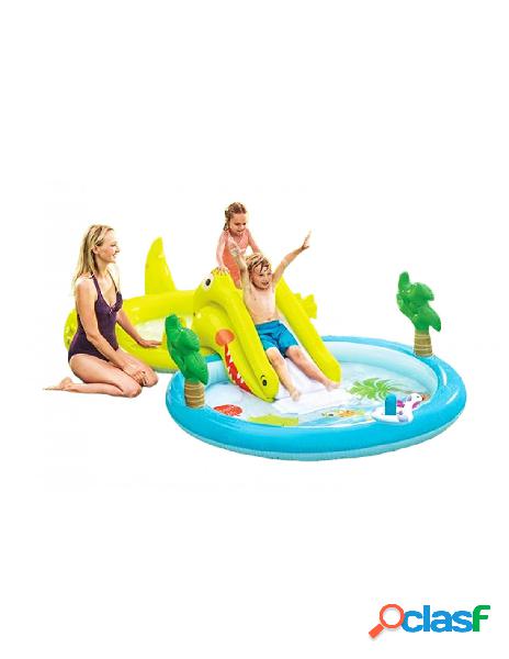 Intex - playcenter alligatore 323x175x74