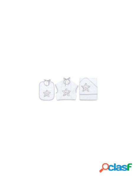 Italbaby - set bavaglini italbaby 15 5020 208 star grey