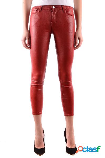 J BRAND JEANS DONNA 835I563GJ62004 COTONE ROSSO