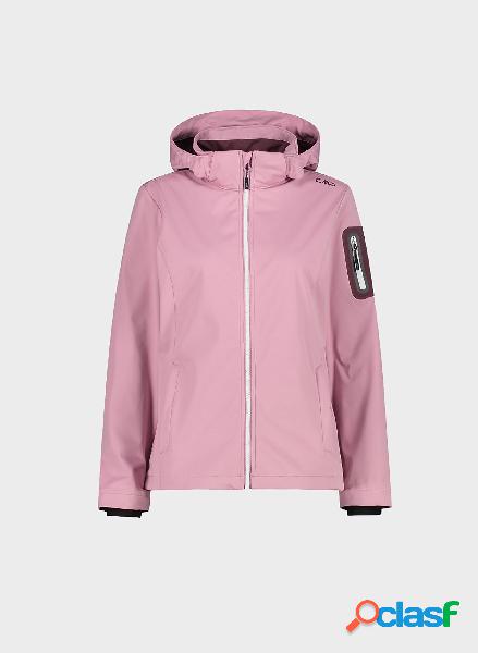 JACKET LIGHT SOFTSHELL CON CAPPUCCIO OUTDOOR