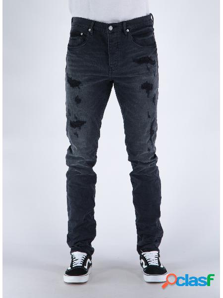 JEANS QUILTED DESTROY PKT