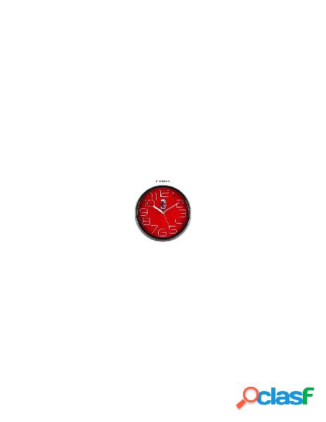 Jm - orologio da parete jm 00840mi2 rosso e nero