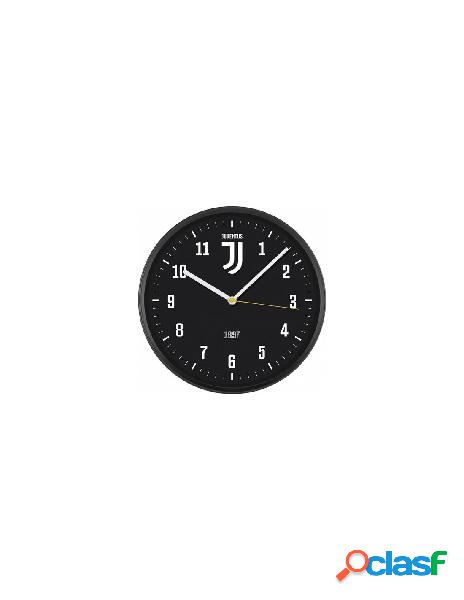 Jm - orologio da parete jm 008755u1/2 juventus nero e bianco