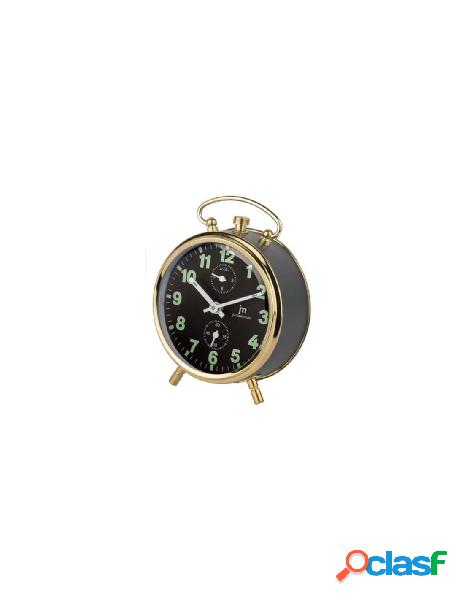 Jm - sveglia jm jc8001n meccanica a chiave nero