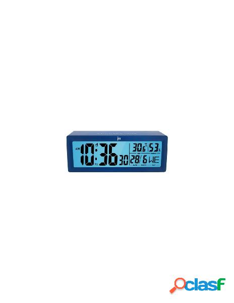 Jm - sveglia jm jd9034b snoozelight multifunzione touch blu