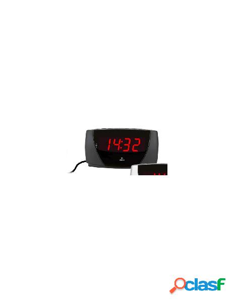 Jm - sveglia jm je5111n con funzione snooze nero