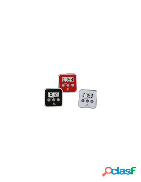 Jm - timer cucina jm jt 5412b justaminute digital bianco