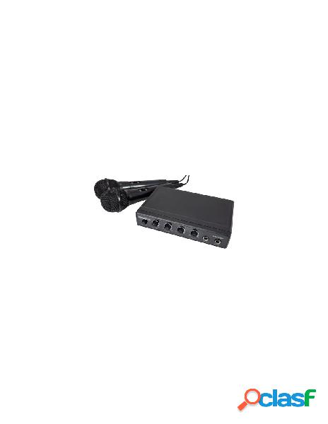 Karma - karaoke karma hqmc 10050 con doppio micorfone