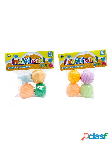 Kidz corner - palle in vinile i morbidissimi 4 pezzi
