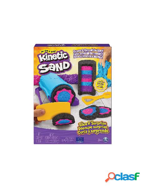 Kinetic sand playset slice n surprise