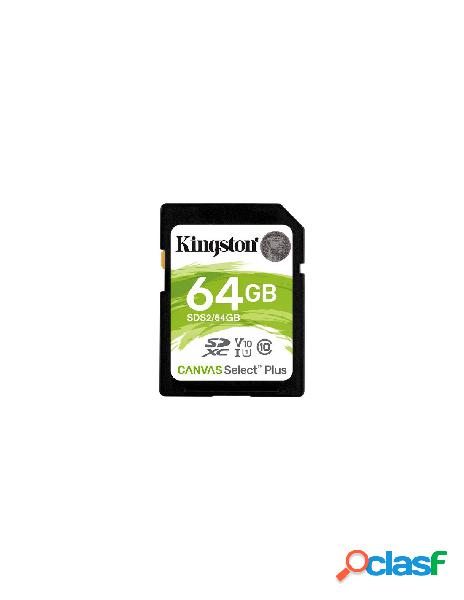 Kingston - scheda di memoria kingston sds2 64gb