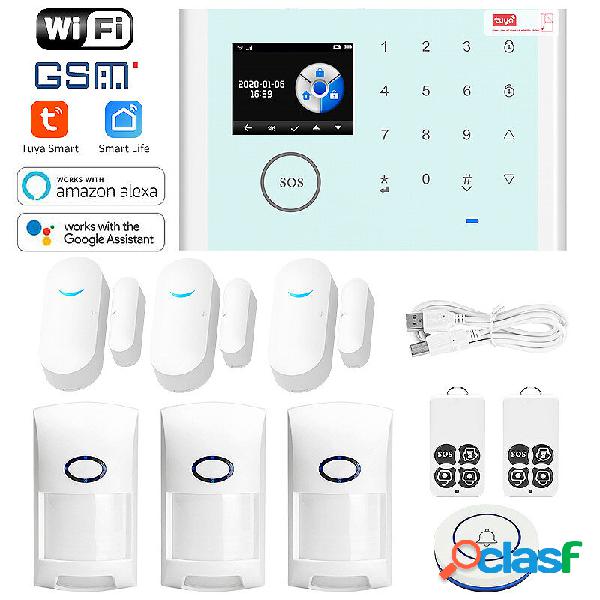 Kit sistema di allarme domestico Tuya Smart WiFi Wireless