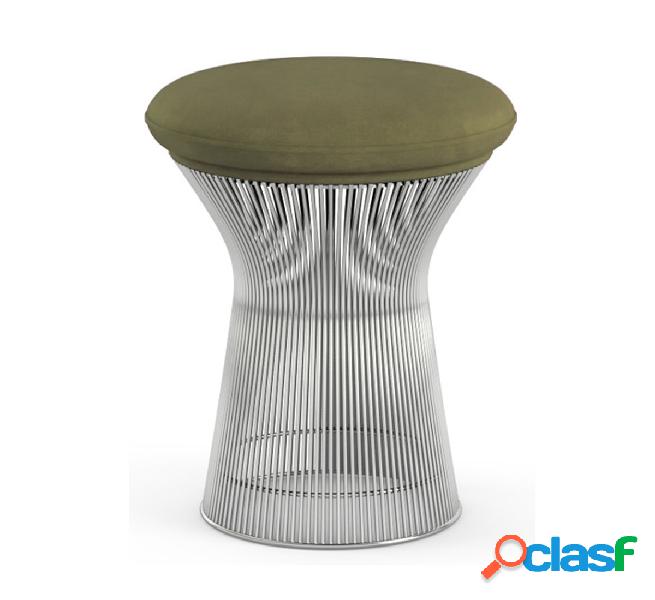 Knoll Platner Sgabello Velvet 49 Sage
