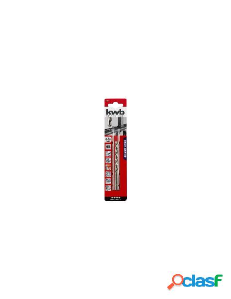 Kwb - punta trapano kwb 206570 silver star