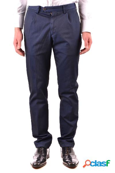 LARDINI PANTALONI UOMO EGSOHO5EG5208112 COTONE BLU