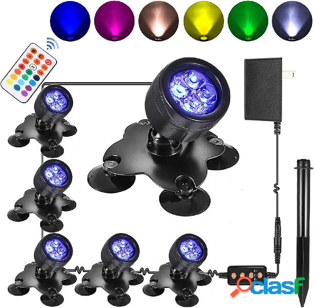 LED Pond Lights Led Underwater Fountain Submersible, Outdoor