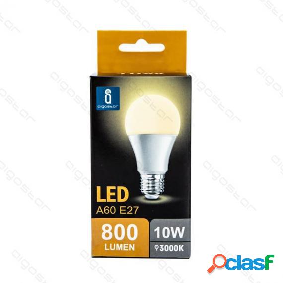 Lampadina Led A5 A60 10W Attacco E27 800 Lumen Color Box