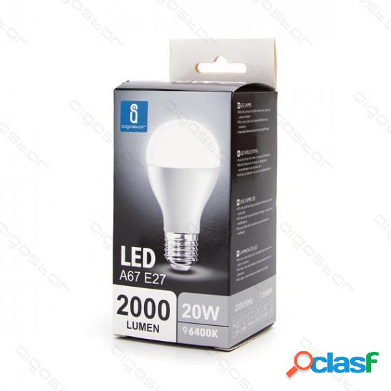 Lampadina Led A5 A67 20W Attacco E27 2000 Lumen A+ Color Box
