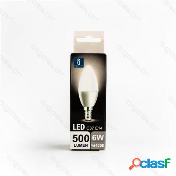 Lampadina Led A5 C37 6W Attacco E14 Color Box 500 Lumen