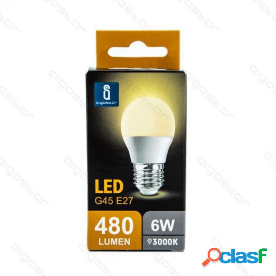 Lampadina Led A5 G45 6W Attacco E27 480 Lumen Color Box