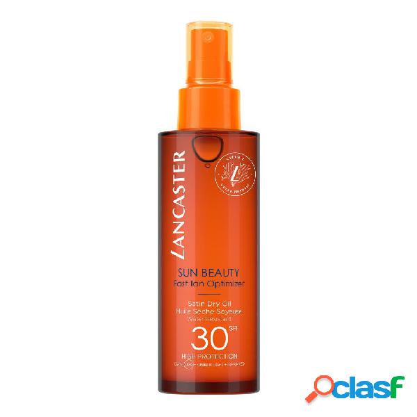 Lancaster sun beauty fast tan optimizer satin dry oil spf 30