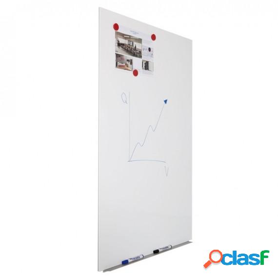 Lavagne magnetiche senza bordi - 75x115cm - bianco - Cep