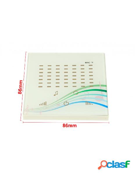 Ledlux - centralina audio musica touch panel music