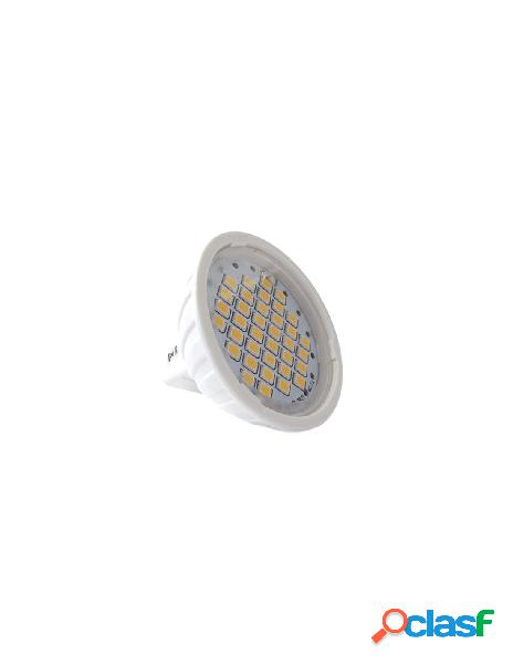 Ledlux - faretto lampadina led gu5,3 mr16 3,5w30w dc/ac 12v