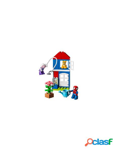 Lego - costruzioni lego 10995 duplo super heroes la casa di