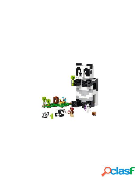 Lego - costruzioni lego 21245 minecraft il rifugio del panda