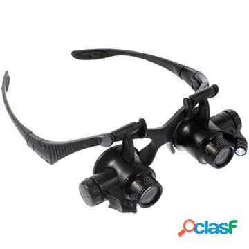 Lenti dingrandimento a LED 9892G - 10X, 15X, 20X, 25X