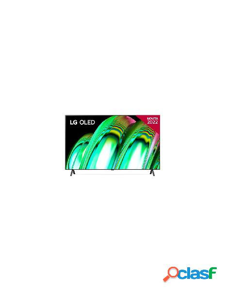 Lg - tv lg oled48a26la api serie a2 smart tv oled 4k dark