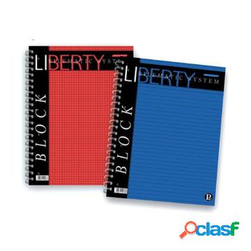 Liberty a4 quaderno per scrivere rosso