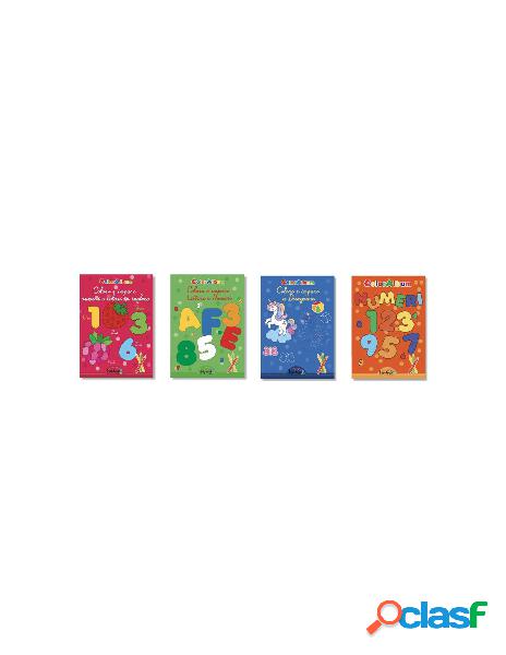 Libri da color. 16 pg. cf. 24 pz. assortiti