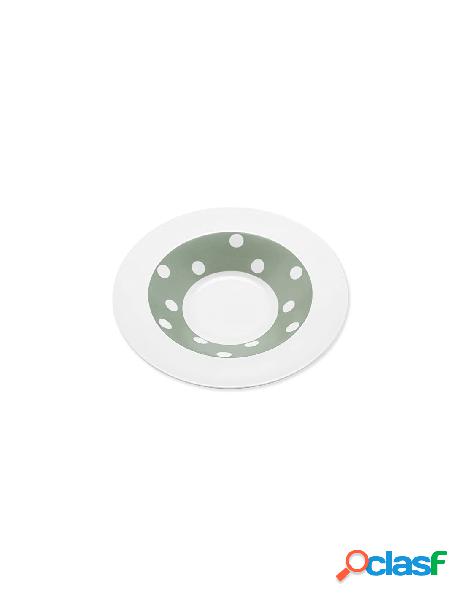 Livellara - livellara piatto fondo freshness dots sage 24 cm