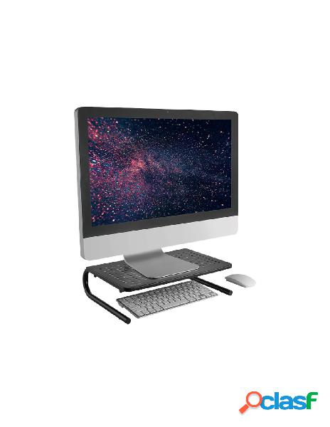 Logilink - stand supporto da scrivania per monitor notebook