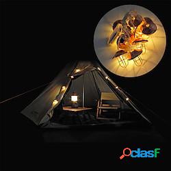 Luce LED Lanterne e lampade da tenda Impermeabile LED