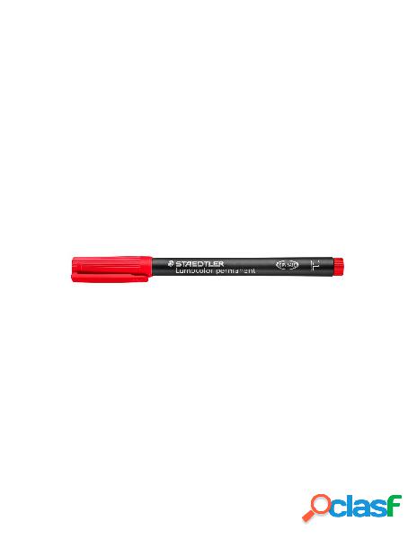 Lumocolor permanente punta fine colore rosso