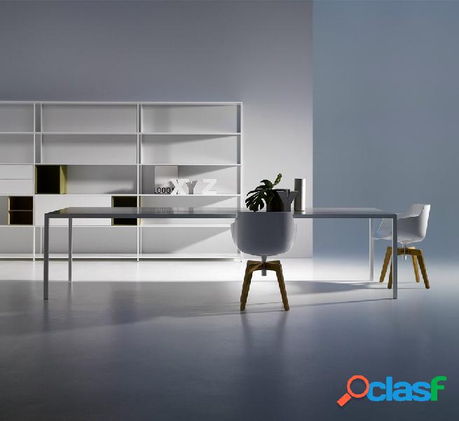 MDF Italia LIM Tavolo Ceramica Lucida/Corten