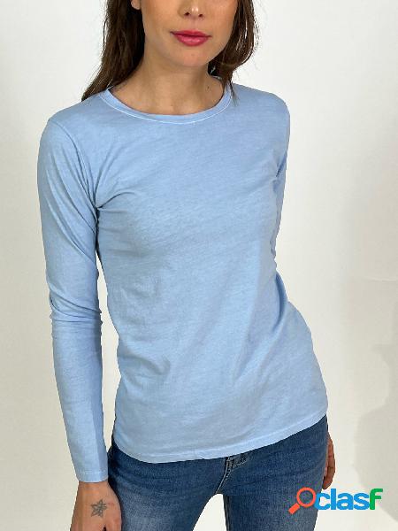 Maglia Susy Mix basica manica lunga di cotone
