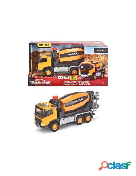 Majorette grand series volvo fmx betoniera, luci e suoni,