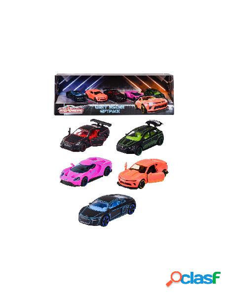 Majorette light racer giftpack 5 pz