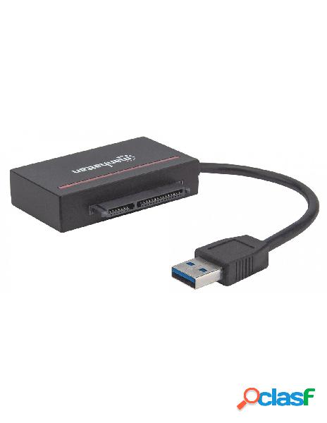 Manhattan - adattatore usb 3.0 superspeed convertitore a