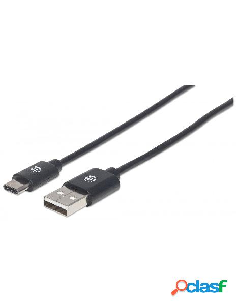 Manhattan - cavo hispeed usb a maschio / usb-c maschio 0,5m